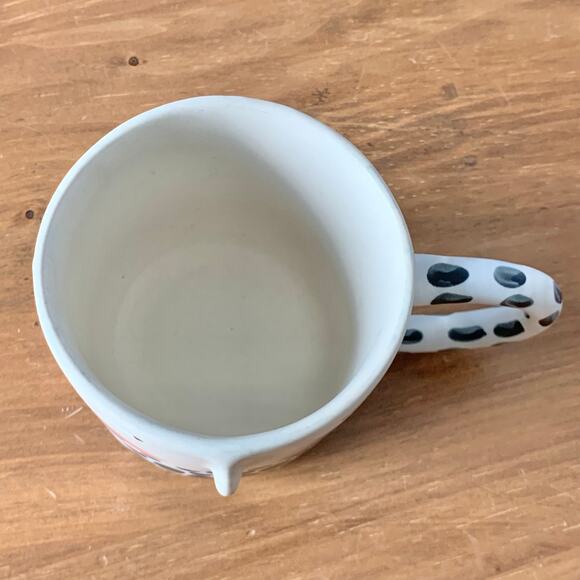 Anthropologie Coffee Face Mug Cup 3D Visage Artist FOTINI TIKKOU Hand Painted 2 - Picture 15 of 16